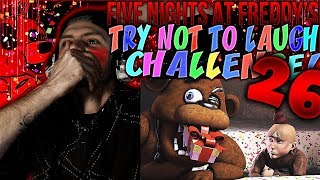 Vapor Reacts 562  FNAF SFM FIVE NIGHTS AT FREDDYS TRY NOT TO LAUGH CHALLENGE REACTION 26 [upl. by Enywtna545]