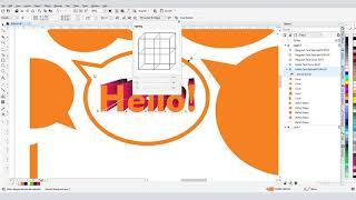 Adding Effects to Text in CorelDRAW PC [upl. by Anna-Diane]