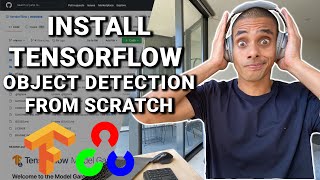 Install Tensorflow Object Detection From Scratch in 5 Steps  Python Deep Learning [upl. by Assetal]