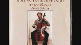 Anner Bylsma Bach Cello Suite 1 Menuet [upl. by Ynobe529]