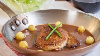 How To PanSeared Foie Gras  PanSeared Foie Gras Port Wine Sauce Recipe  Foie Gras Recipe [upl. by Annaert]