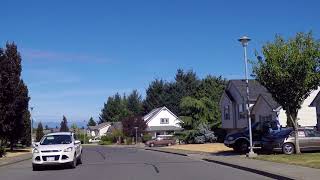 Life amp Houses in COMOX British Columbia BC Canada  Driving to the Stunning Coast [upl. by Terrie983]