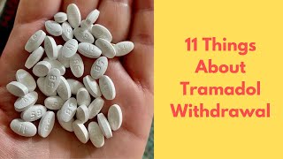 Tramadol Withdrawal [upl. by Martie628]