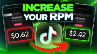 How To Increase RPM For TikTok Creativity Program [upl. by Eiznyl270]