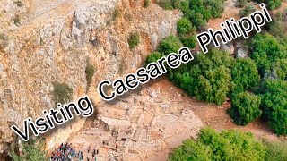 Visiting Caesarea Philippi [upl. by Alleris]