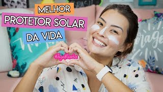 JOYCERESENHA  Meu Novo PROTETOR SOLAR FAVORITO para PELE OLEOSA [upl. by Apeed]