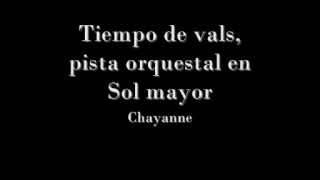 Chayanne  Tiempo de vals pista instrumental [upl. by Dnomde]