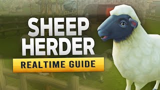 RS3 Sheep Herder – Realtime Quest Guide [upl. by Haral123]