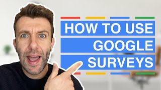 How To Use Google Surveys for Beginners  5 Minute Tutorial [upl. by Gerome]