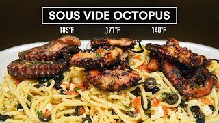 Sous Vide OCTOPUS Experiment  AKA Pulpo [upl. by Snej384]