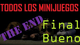 Todos los minijuegos de Five Nights at Freddys 3 l FINAL BUENO [upl. by Symer]