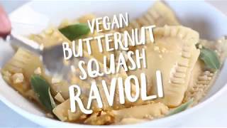 Vegan Butternut Squash Ravioli [upl. by Tolman]