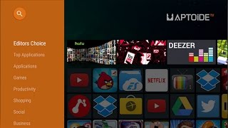 How to install Aptoide TV Market in Your Sony Android TV [upl. by Barram655]