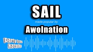 Awolnation  Sail Karaoke Version [upl. by Hazelton]