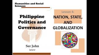 Nation State and Globalization [upl. by Lifton]