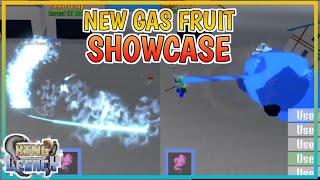 KING LEGACY New GAS Fruit Showcase UPDATE [upl. by Traci]