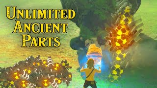 Ancient Part Glitch  How to with Tips and Tricks BotW [upl. by Teiv]