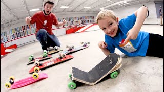 YOU MUST 3 FLIP EVERY WEIRD SKATEBOARD  Warehouse Wednesday [upl. by Attenreb679]