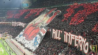 Che Confusione  Ac Milan Fans Making Amazing Atmosphere Before Derby vs Inter [upl. by Eirot]