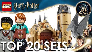 Top 20 LEGO Harry Potter Sets in 20 Years [upl. by Zennas]