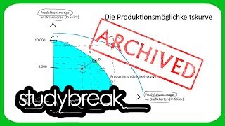 ARCHIVIERT Produktionsmöglichkeitenkurve Effizient  Volkswirtschaftslehre [upl. by Divaj162]