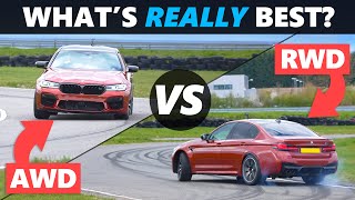 AWD VS RWD  Which Drivetrain Is REALLY Faster [upl. by Chladek462]