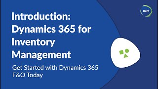 Dynamics 365 FampO An Introduction to Inventory Management [upl. by Wilhelm]