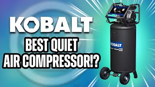 Kobalt 26 Gallon Air Compressor Review amp Fill Up [upl. by Delaney]