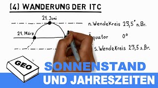 Sonnenstand und Jahreszeiten  Erdkundeunterricht  Geographieunterricht [upl. by Cida]