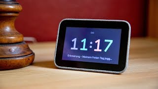 Lenovo Smart Clock vorgestellt und eingerichtet  Deutsch  German [upl. by Gypsy]