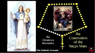 The Glorious Mysteries  VIRTUAL ROSARY  Sundays amp Wednesdays [upl. by Kinsler]