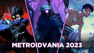 Top 15 BEST NEW Metroidvania Games You Should Play in 2023 [upl. by Domonic]