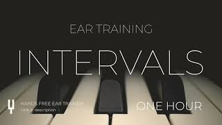 Ear Training Intervals ONE HOUR [upl. by Waters]