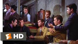 West Side Story 610 Movie CLIP  Challenge to a Rumble 1961 HD [upl. by Nneb]