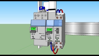 BRANCHEMENT ELECTRIQUE COMMENT FAIRE Circuit éclairage avec Télérupteur Bipolaire [upl. by Sitsuj]