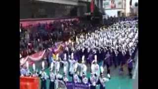 Marching Bands of the 87th Macys Thanksgiving Day Parade 2013 [upl. by Ennelram]