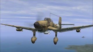 IL2 Sturmovik 1946  Historically accurate Stuka siren sound [upl. by Mindy]