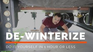 how to dewinterize an RV [upl. by Ettigdirb527]