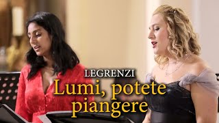 Legrenzi Lumi potete piangere  Ana Torbica and Tara Venkatesan with New Trinity Baroque [upl. by Placeeda]