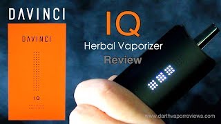 Davinci  IQ  Herbal Vaporizer  Review [upl. by Annoiek368]