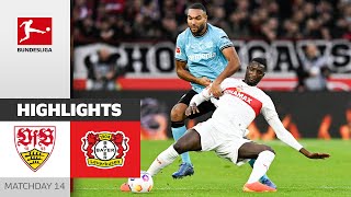 VfB Stuttgart  Bayer 04 Leverkusen 11  Highlights  Matchday 14 – Bundesliga 202324 [upl. by Hedvige531]