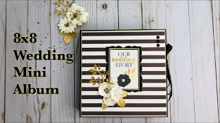 8x8 Wedding Mini Album [upl. by Nodnek404]