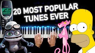 20 MOST POPULAR TUNES EVER [upl. by Imelida]