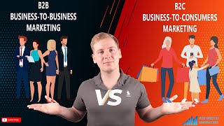 B2B vs B2C Marketing The 4 Main Differences in Detail [upl. by Ahtelra59]