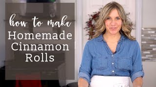 How to Make THE BEST Homemade Cinnamon Rolls Recipe Video [upl. by Sobmalarah320]