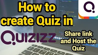 How to create Quiz in Quizizz and share it  Creating a Quiz in Quizizz Interactive Quiz in Quizizz [upl. by Cooley818]