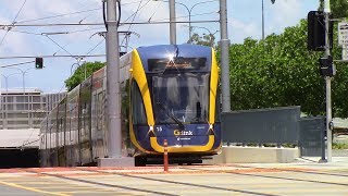 Glink Gold Coast Light Rail Broadbeach South ⇒ Helensvale Drivers View [upl. by Sandie]