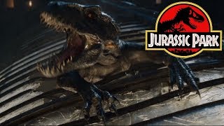 Top 10 Dinosaur Deaths In The Jurassic Park Movies [upl. by Berky31]