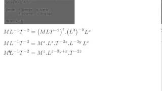 Analisis Dimensional Ejercicios Resueltos [upl. by Millan]