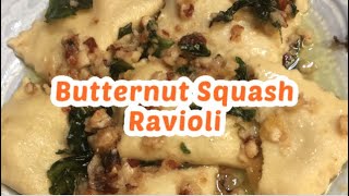 Butternut Squash Ravioli [upl. by Joice554]